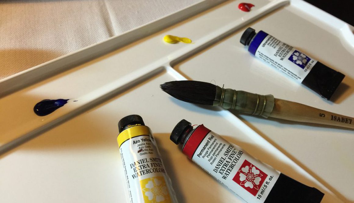 Painting Watercolors - Basic Supplies